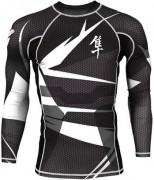 Рашгард длинный рукав HAYABUSA Metaru 47 Rash Guard Longsleeve White фото